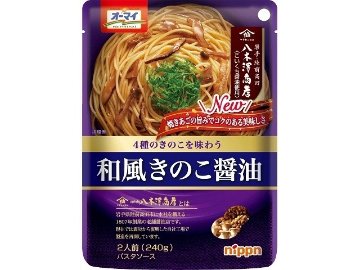 オーマイ 和風きのこ醤油 ２４０ｇ ×24 【全国送料無料】(一部地域別途)の画像