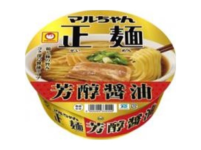 マルちゃん 正麺カップ芳醇醤油  ×12 【全国送料無料】(一部地域別途)の画像