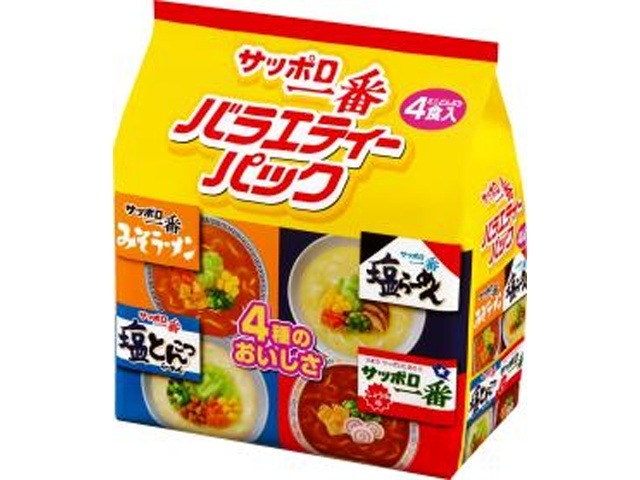 サッポロ一番 ミニどんぶりバラエティー４食 ×6 【全国送料無料】(一部地域別途)の画像