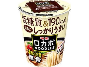明星 ロカボＮＯＯＤＬＥＳ 濃厚コク旨豚骨 ×12 【全国送料無料】(一部地域別途)の画像