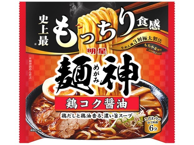 明星 麺神 鶏コク醤油 ×40 【全国送料無料】(一部地域別途)の画像