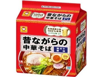 マルちゃん 昔ながらの中華そば５Ｐ ×18 【全国送料無料】(一部地域別途)の画像