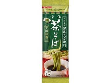 日清 伊藤久右衛門 宇治茶そば２００ｇ   ×15 【全国送料無料】(一部地域別途)の画像