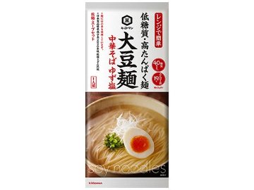 キッコーマン 大豆麺 中華そば ゆず塩１０４ｇ ×40 【全国送料無料】(一部地域別途)の画像
