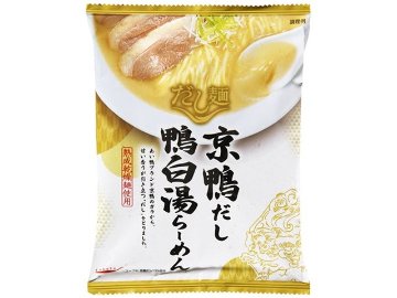 国分 だし麺 京鴨だし鴨白湯らーめん ×40 【全国送料無料】(一部地域別途)の画像