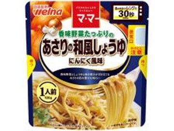 マ・マー 香味野菜たっぷりのあさりの和風しょうゆ ×60 【全国送料無料】(一部地域別途)の画像