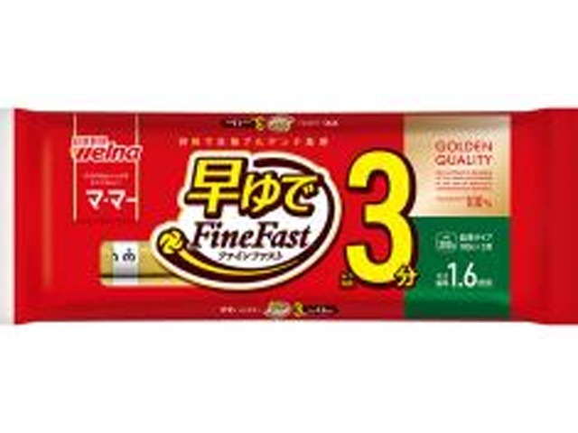 マ・マー 早やゆで３分スパ １．６ｍｍ結束３００ｇ ×30 【全国送料無料】(一部地域別途)の画像