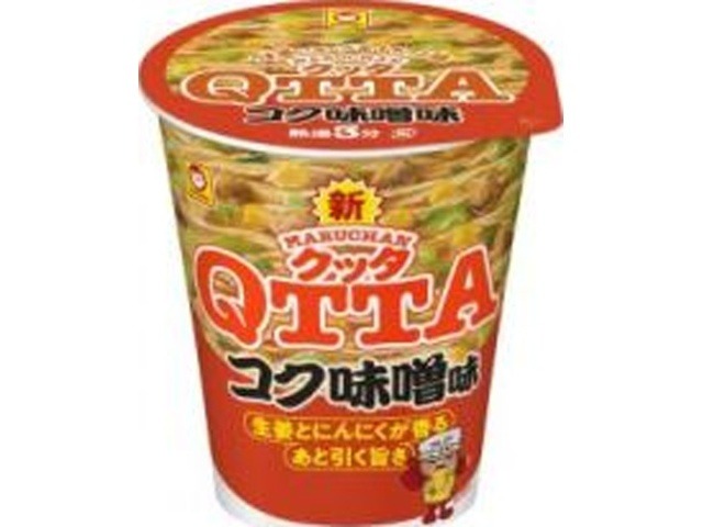 マルちゃん ＱＴＴＡコク味噌  ×12 【全国送料無料】(一部地域別途)の画像