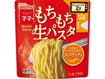 マ・マー レンジで２分もちもち生パスタスパゲッティ ×12 【全国送料無料】(一部地域別途)の画像