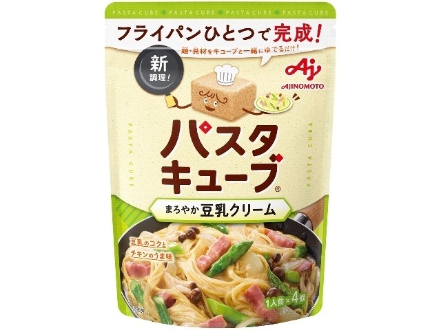 味の素 パスタキューブ まろやか豆乳クリーム ×24 【全国送料無料】(一部地域別途)の画像