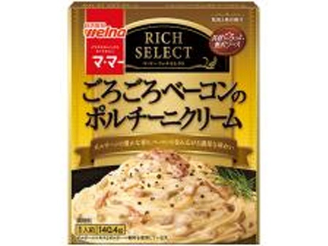 マ・マー リッチセレクトポルチーニクリーム １人前 ×30 【全国送料無料】(一部地域別途)の画像