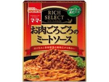 マ・マー リッチセレクト ミートソース １人前 ×30 【全国送料無料】(一部地域別途)の画像