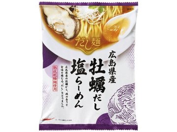 国分 だし麺 広島県産牡蠣だし塩らーめん ×40 【全国送料無料】(一部地域別途)の画像