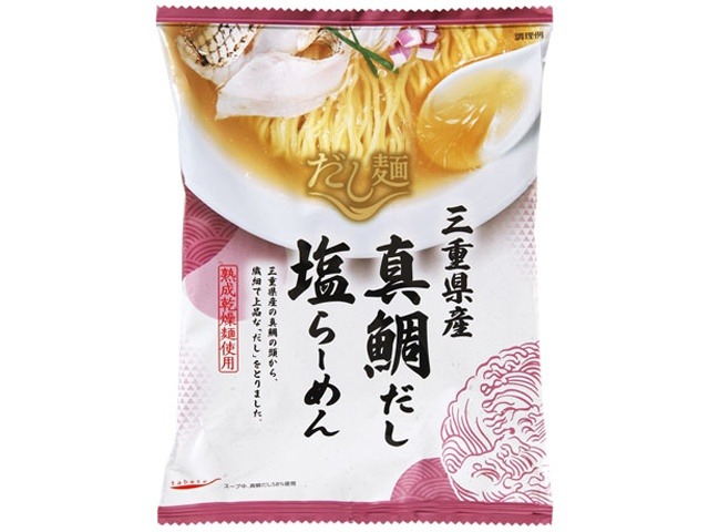 国分 だし麺 三重県産真鯛だし塩らーめん ×40 【全国送料無料】(一部地域別途)の画像