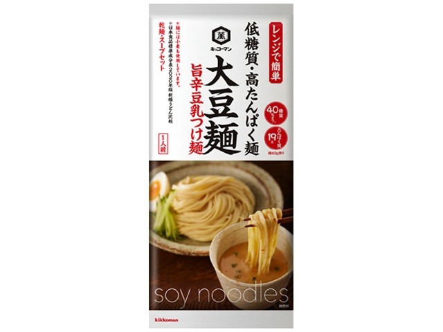 キッコーマン 大豆麺 旨辛豆乳つけ麺９８ｇ ×40 【全国送料無料】(一部地域別途)の画像