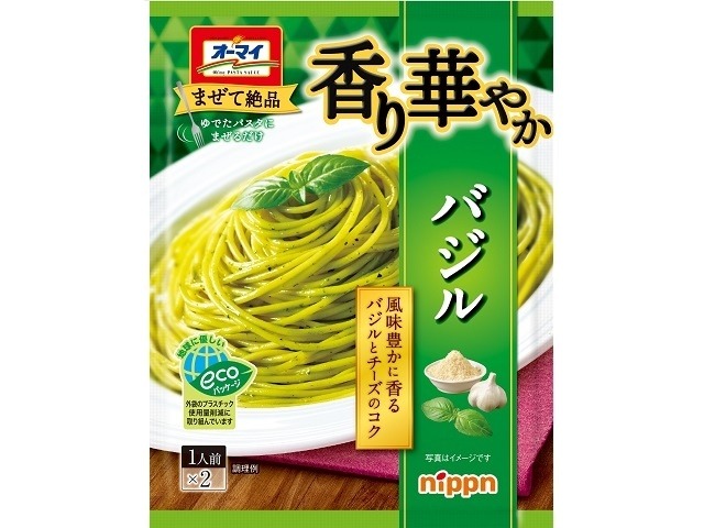 オーマイ 香り華やかバジル ×48 【送料込】(沖縄・離島は別途)の画像