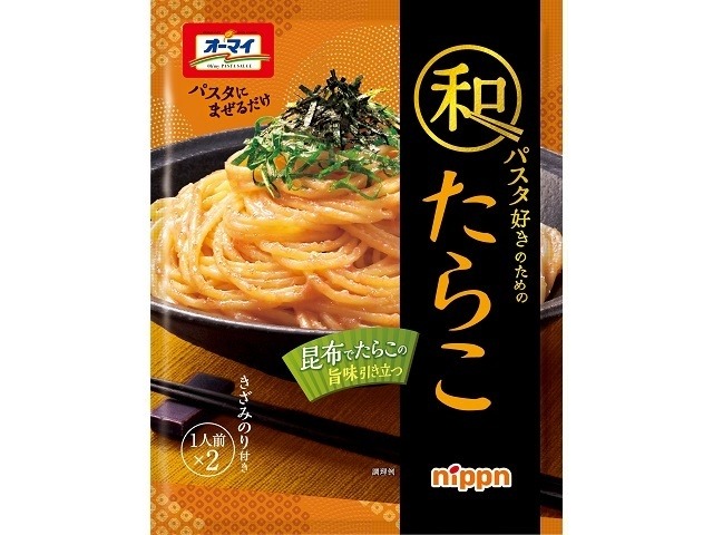 オーマイ 和パスタ好きのためのたらこ ２袋  ×48 【全国送料無料】(一部地域別途)の画像