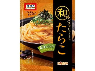 オーマイ 和パスタ好きのためのたらこ ２袋  ×48 【全国送料無料】(一部地域別途)の画像