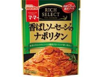 マ・マー リッチセレクト香ばしソーセージナポリタン ×36 【全国送料無料】(一部地域別途)の画像
