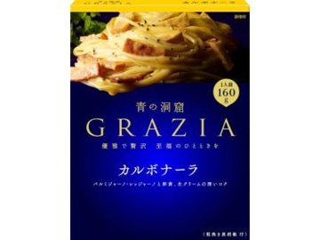 日清 青の洞窟ＧＲＡＺＩＡ カルボナーラ１６０ｇ ×30 【全国送料無料】(一部地域別途)の画像