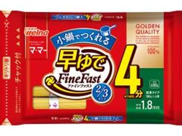 マ・マー 早ゆでＦＦ２／３サイズ１．８ｍｍ４００ｇ ×24 【全国送料無料】(一部地域別途)の画像