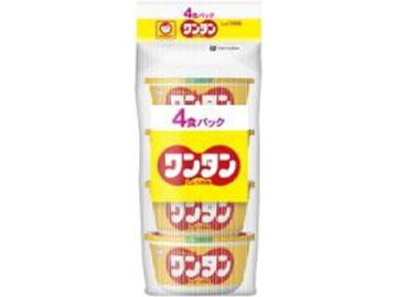 マルちゃん ワンタン しょうゆ味４Ｐ ×6 【全国送料無料】(一部地域別途)の画像