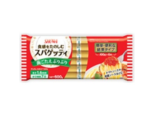 昭和 結束スパゲッティ１．６ｍｍ６００ｇ  ×24 【全国送料無料】(一部地域別途)の画像