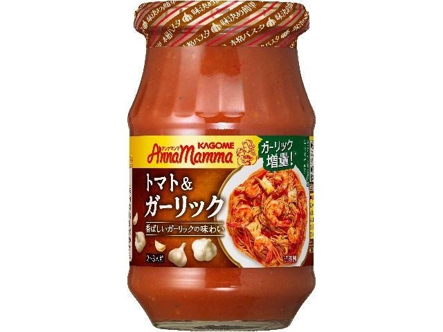 カゴメ アンナマンマ トマト＆ガーリック３３０ｇ ×12 【全国送料無料】(一部地域別途)の画像