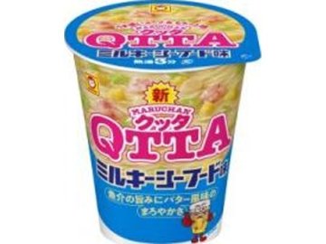 マルちゃん ＱＴＴＡミルキーシーフード  ×12 【全国送料無料】(一部地域別途)の画像