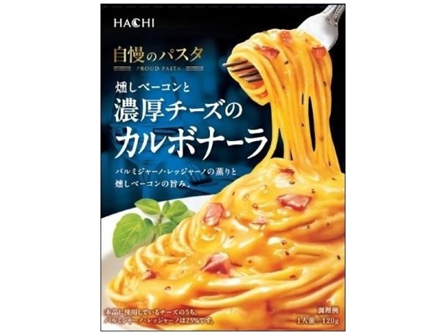 ハチ食品 濃厚チーズのカルボナーラ １２０ｇ  ×20 【全国送料無料】(一部地域別途)の画像
