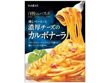 ハチ食品 濃厚チーズのカルボナーラ １２０ｇ  ×20 【全国送料無料】(一部地域別途)の画像