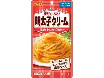 Ｓ＆Ｂ まぜチャオ 明太子クリーム７０ｇ ×96 【全国送料無料】(一部地域別途)の画像