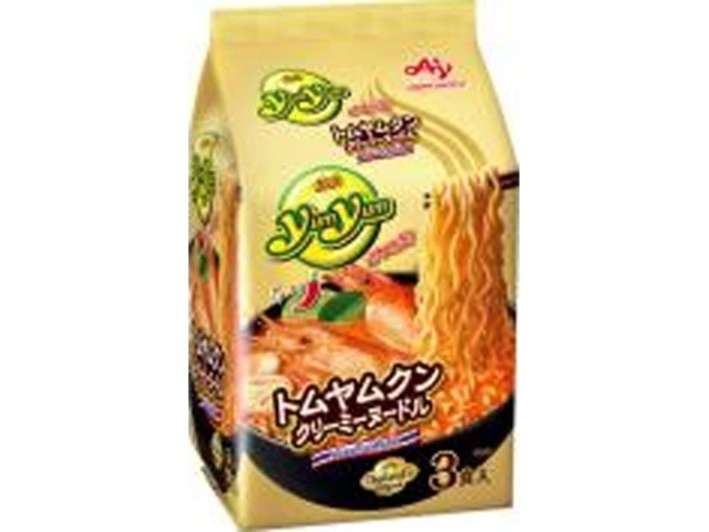味の素 ＹｕｍＹｕｍ トムヤムクンクリーミー３食 ×27 【全国送料無料】(一部地域別途)の画像