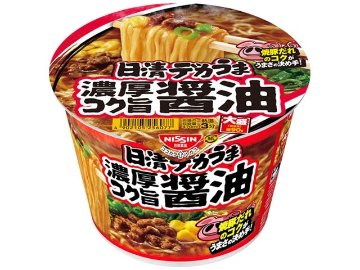 日清 デカうま 濃厚コク旨醤油 ×12 【全国送料無料】(一部地域別途)の画像