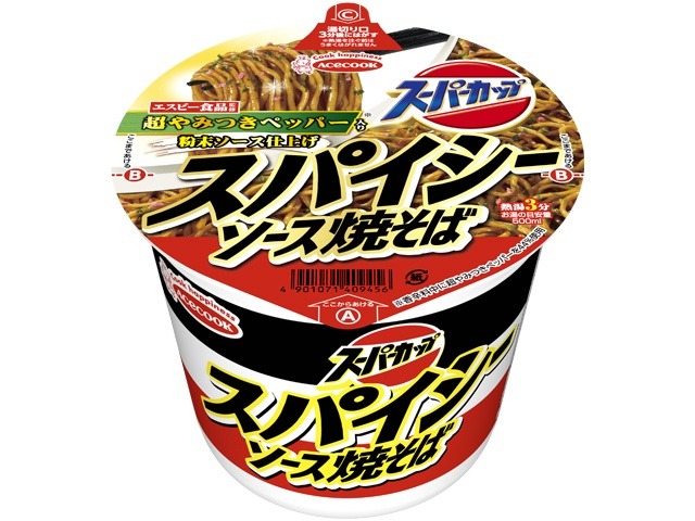 エース スーパーカップ スパイシーソース焼そば  ×12 【全国送料無料】(一部地域別途)の画像
