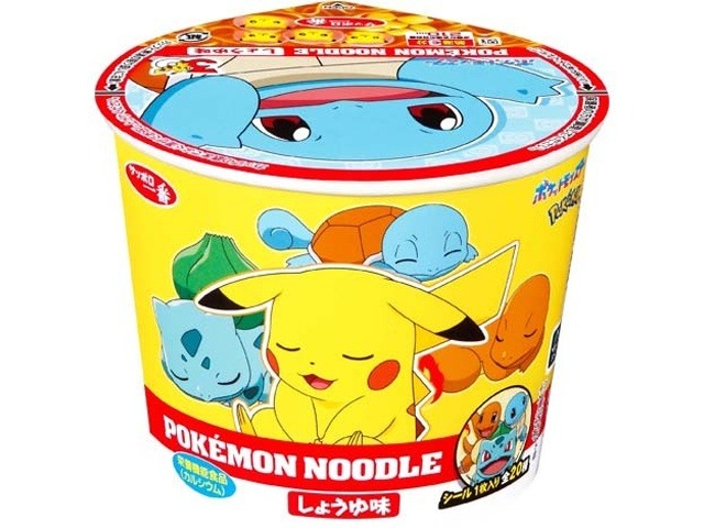 サッポロ一番 ポケモンヌードルしょうゆ味  ×12 【全国送料無料】(一部地域別途)の画像