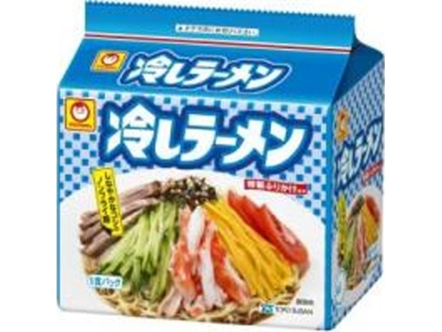 マルちゃん 冷しラーメン ５Ｐ  ×6 【全国送料無料】(一部地域別途)の画像