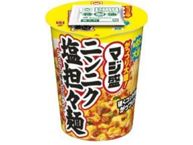 マルちゃん マジ盛 ニンニク塩担々麺  ×12 【全国送料無料】(一部地域別途)の画像