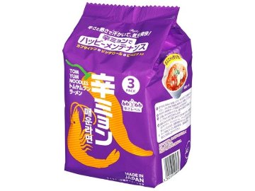 日清 辛ミョントムヤムクンラーメン３食パック  ×27 【全国送料無料】(一部地域別途)の画像