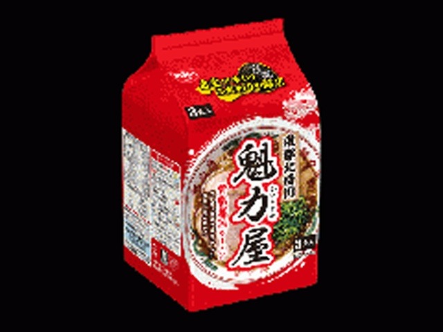 日清 魁力屋監修背脂醤油ラーメン３食パック  ×27 【全国送料無料】(一部地域別途)の画像