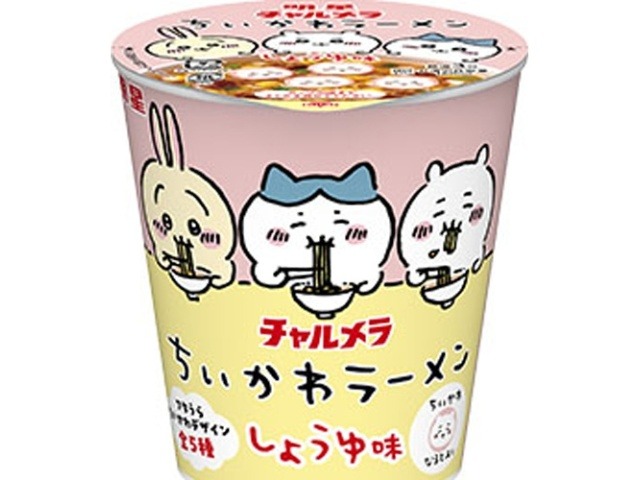 明星 チャルメラちいかわラーメンしょうゆ味  ×30 【全国送料無料】(一部地域別途) ,30個のまとめ買いの画像