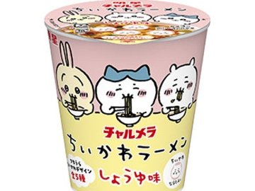 明星 チャルメラちいかわラーメンしょうゆ味  ×30 【全国送料無料】(一部地域別途) ,30個のまとめ買いの画像