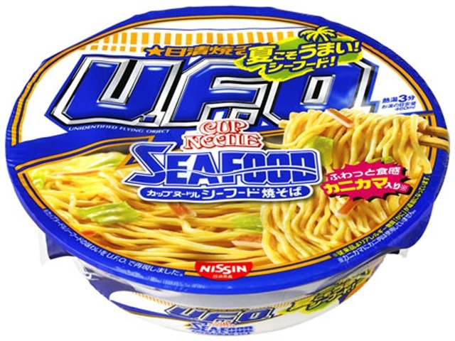 日清 焼そばＵＦＯ カップヌードルシーフード焼 ×12 【全国送料無料】(一部地域別途) ,12個のまとめ買いの画像