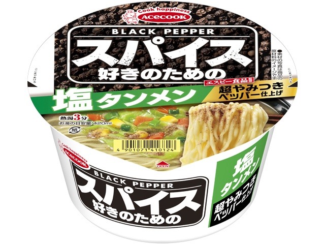 エース スパイス好きのための塩タンメン×12 【全国送料無料】(一部地域別途) ,12個のまとめ買いの画像