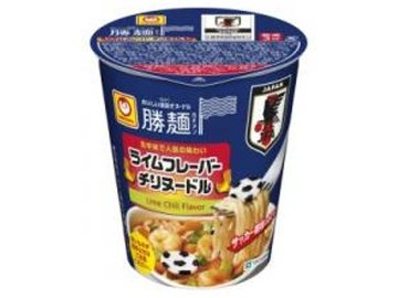 マルちゃん カチメンライムチリヌードル ５９ｇ×12 【全国送料無料】(一部地域別途) ,12個のまとめ買いの画像