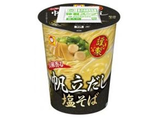 マルちゃん 謹製山椒香る 帆立だし塩そば ×12 【全国送料無料】(一部地域別途) ,12個のまとめ買いの画像