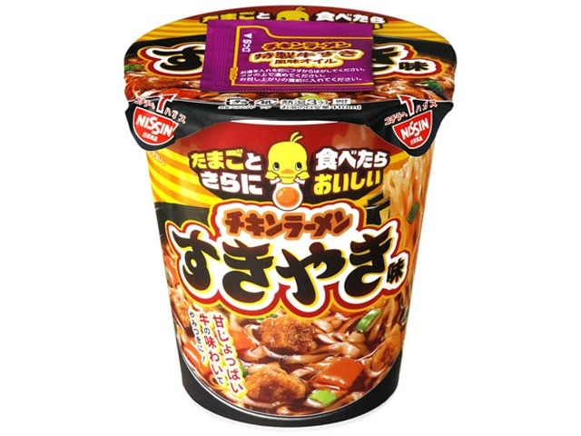 日清 チキンビッグすきやき ×12 【全国送料無料】(一部地域別途) ,12個のまとめ買いの画像