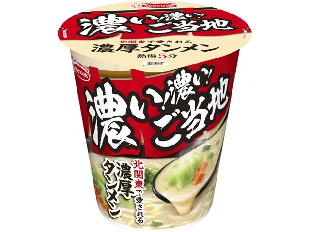 エース 濃い！濃い！ご当地濃厚タンメン×12 【全国送料無料】(一部地域別途) ,12個のまとめ買いの画像