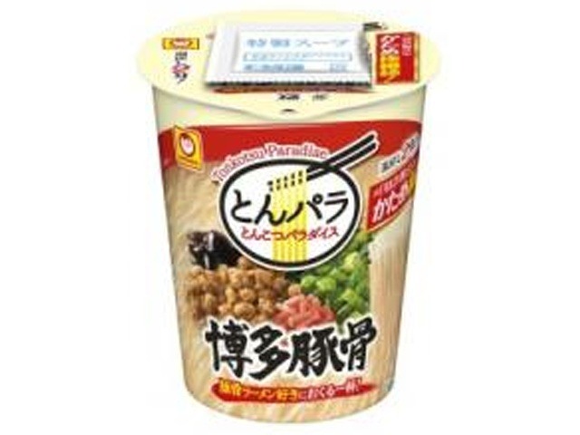 マルちゃん とんこつパラダイス博多豚骨 ×12 【全国送料無料】(一部地域別途) ,12個のまとめ買いの画像