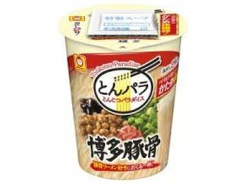 マルちゃん とんこつパラダイス博多豚骨 ×12 【全国送料無料】(一部地域別途) ,12個のまとめ買いの画像
